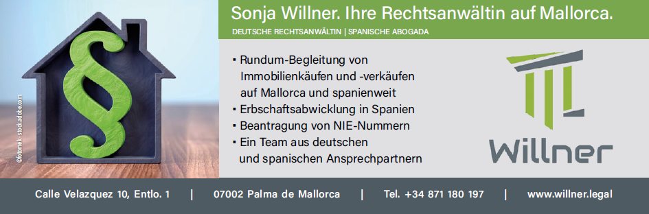 Bauen und Wohnen Mallorca - Expertentipps für Käufer und Verkäufer: Rechtsanwältin Sonja Willner